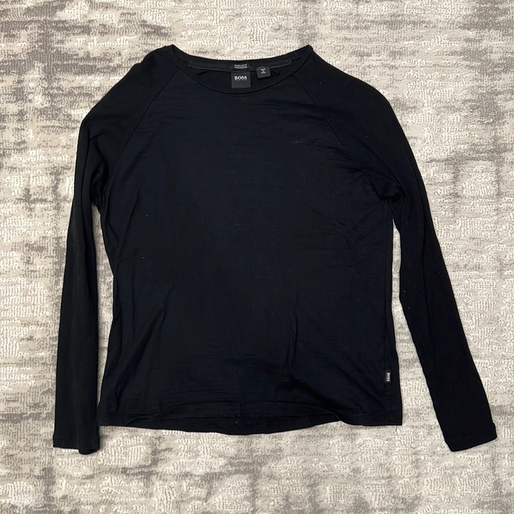 Boss mens long sleeve shirt sz small
